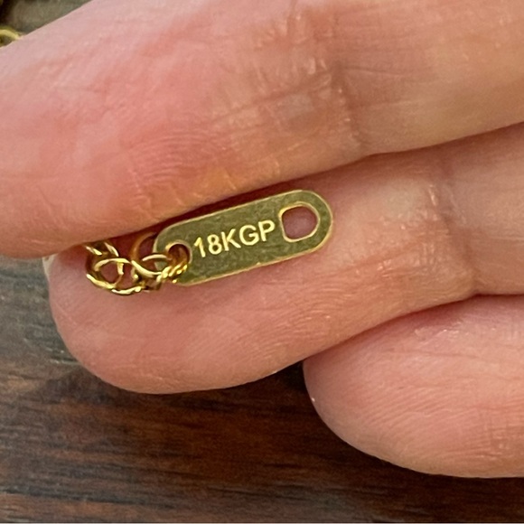 High quality 18K gold plated clover leaf bracelet - Picture 5 of 7